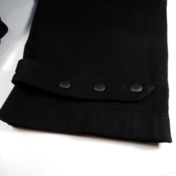 RtA Dallas High Rise CARGO JEANS Pants Size XXS Black Denim NEW $415 - Picture 12 of 13